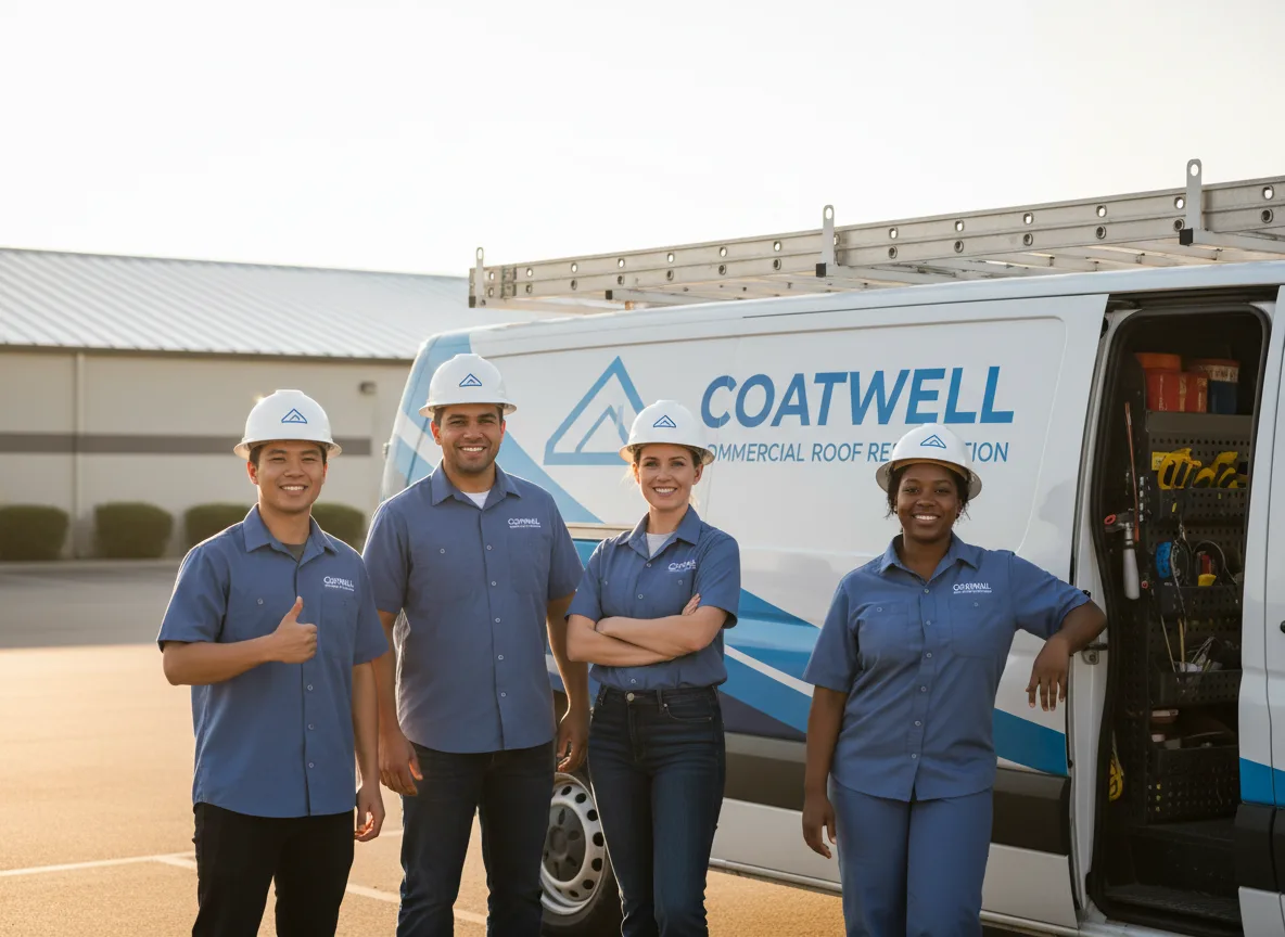 Commercial roof coating company in Parkersburg, IL